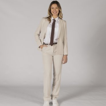 Pantalón sin pinzas mujer X.Linen