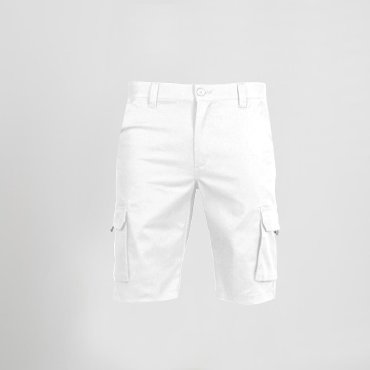 Bermuda multibolsillos elástica unisex Gamo