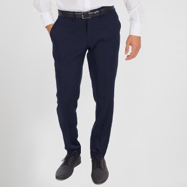 Pantalón de vestir slim fit hombre Tecno