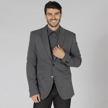 Americana slim fit hombre Knitsuit