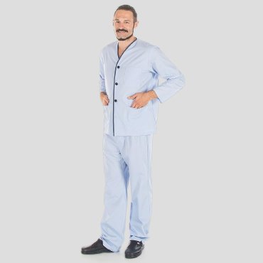 Conjunto sanitario paciente unisex
