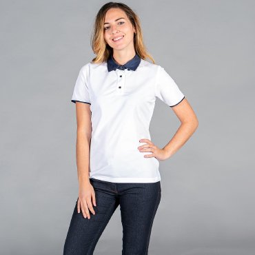 Polo combinado mujer Redline