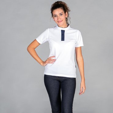 Polo tapeta combinada mujer Redline