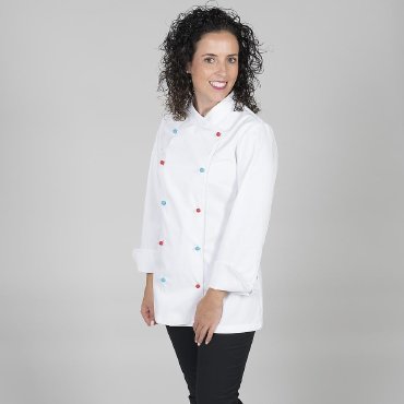 Chaqueta cocina manga larga mujer Niza