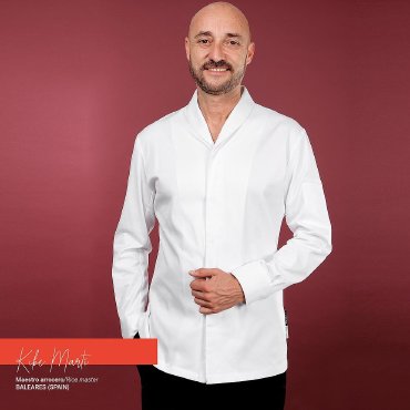 Chaqueta cocina manga larga hombre Vali