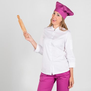 Chaqueta cocina manga larga mujer Varela