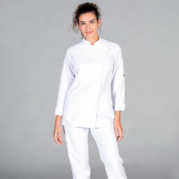 Chaqueta cocina manga larga mujer Iza