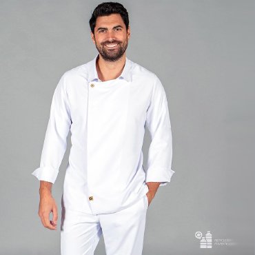 Chaqueta cocina manga larga reciclada unisex Arias
