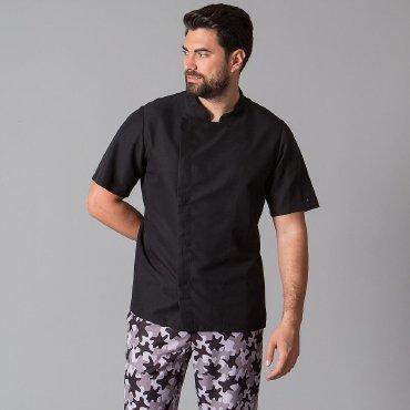 Chaqueta cocina manga corta hombre Rivera
