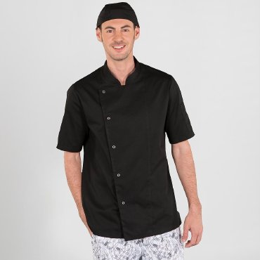 Chaqueta cocina manga corta unisex Luque