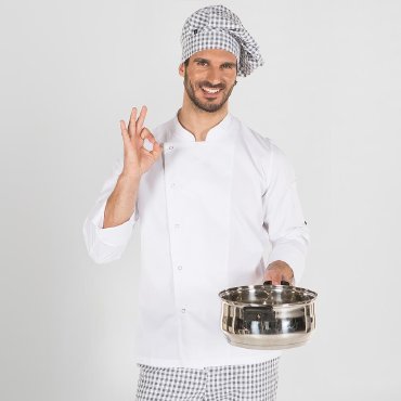Chaqueta cocina manga larga unisex Ortiz