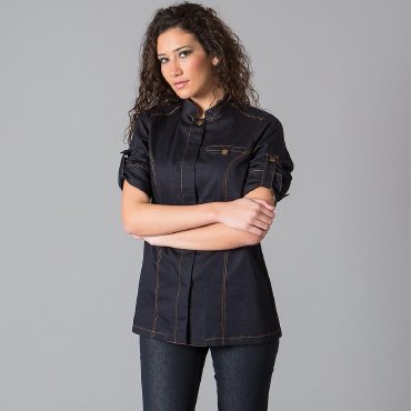 Chaqueta cocina manga larga mujer Valera
