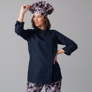 Chaqueta cocina manga larga mujer Miranda