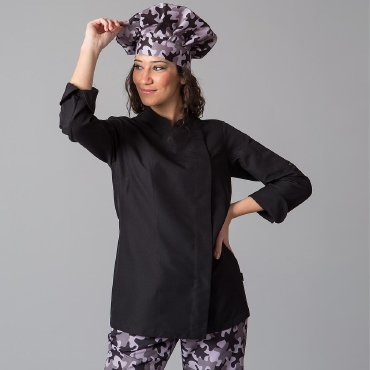 Chaqueta cocina manga larga mujer Miranda