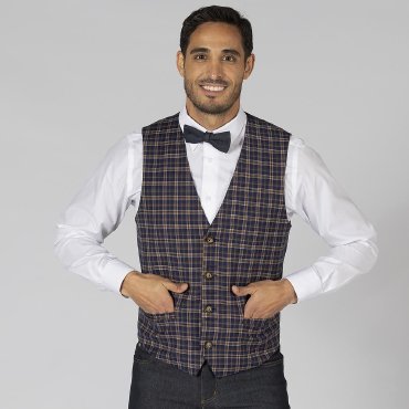Chaleco de vestir escocés hombre Welsh