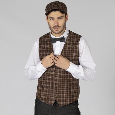 Chaleco de vestir escocés hombre Welsh