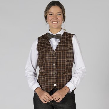 Chaleco de vestir escocés mujer Welsh