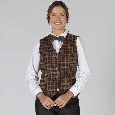 Chaleco de vestir escocés mujer Welsh