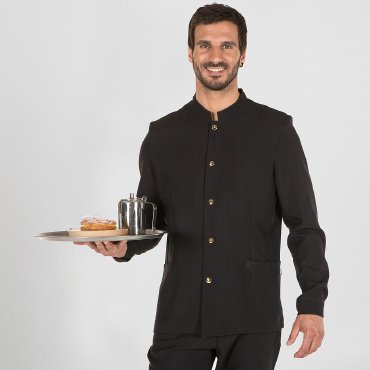 Chaqueta de sala botón dorado hombre Gold