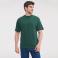 Camiseta de trabajo hombre R-010m-0. Color verde botella.