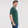 Camiseta de trabajo hombre R-010m-0. Color verde botella.