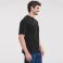 Camiseta de trabajo hombre R-010m-0. Color negro.