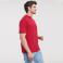 Camiseta de trabajo hombre R-010m-0. Color rojo clásico.