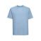 Camiseta básica hombre R-180m-0. Color azul cielo.