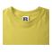 Camiseta básica hombre R-180m-0. Color amarillo.