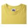 Camiseta básica hombre R-180m-0. Color amarillo.
