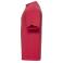 Camiseta básica hombre R-180m-0. Color rojo brillante.