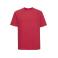 Camiseta básica hombre R-180m-0. Color rojo brillante.