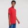 Camiseta básica hombre R-180m-0. Color rojo brillante.