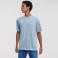 Camiseta básica hombre R-180m-0. Color mineral blue.