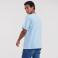 Camiseta básica hombre R-180m-0. Color azul cielo.