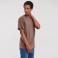 Camiseta básica hombre R-180m-0. Color mocha.