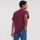Camiseta básica hombre R-180m-0. Color burdeos.