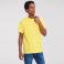 Camiseta básica hombre R-180m-0. Color amarillo.