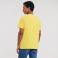 Camiseta básica hombre R-180m-0. Color amarillo.