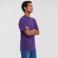 Camiseta básica hombre R-180m-0. Color púrpura mármol.