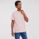 Camiseta básica hombre R-180m-0. Color powder rose.