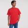 Camiseta básica hombre R-180m-0. Color rojo brillante.