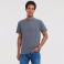 Camiseta básica hombre R-180m-0. Color gris medio.