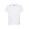 Camiseta básica niño R-180b-0. Color blanco.
