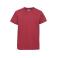 Camiseta básica niño R-180b-0. Color rojo clásico.