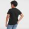 Camiseta básica niño R-180b-0. Color negro.