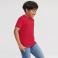 Camiseta básica niño R-180b-0. Color rojo clásico.