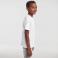 Camiseta básica niño R-180b-0. Color blanco.