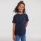 Camiseta básica niño R-180b-0. Color marino.