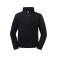 Sudadera media cremallera hombre R-270m-0. Color negro.